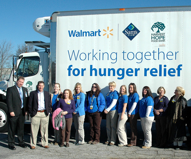 Walmart hunger relief program